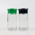 Small Square 100ml Salt Glass Jar Wholesale Spice Storage Jar