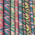 Double Face Sublimation Mermaid Glitter Leather Material Custom Sequin Fabric for Costume Hair Accessories