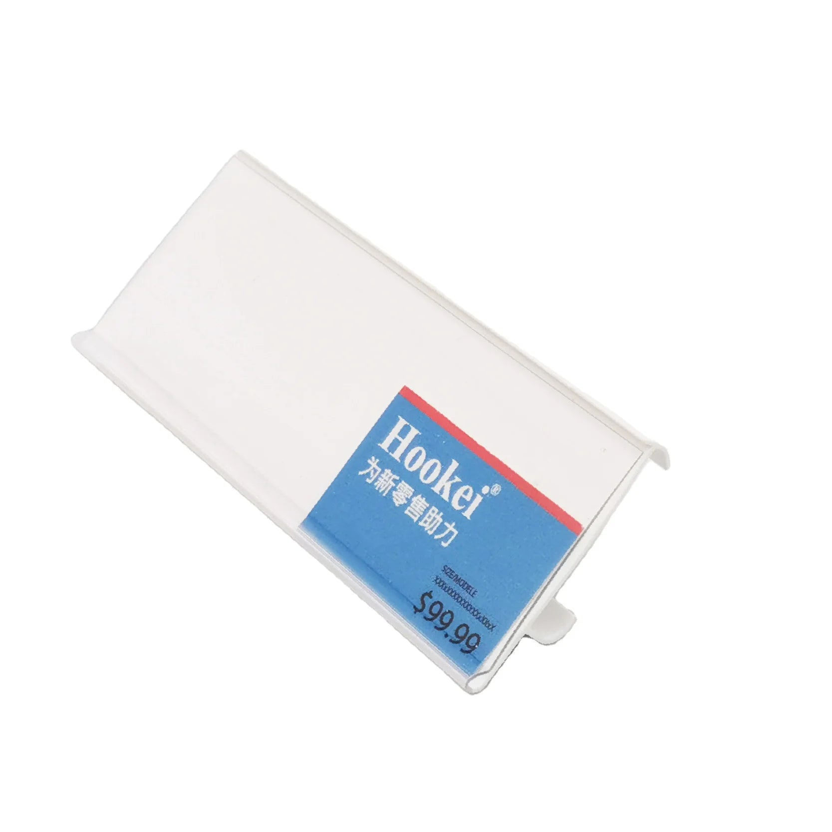 2023 Factory direct price PVC/PET plug-in shelf label holder