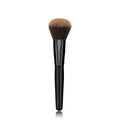 Private Label Cosmetic Tool Vegan Black Single Powder Blush Makeup Brush