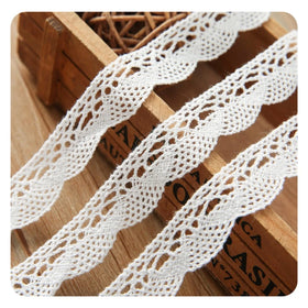 Wholesale Skin-friendly Crochet Ribbon Lace Trim 100% Cotton Lace Trim for Sofa Cover