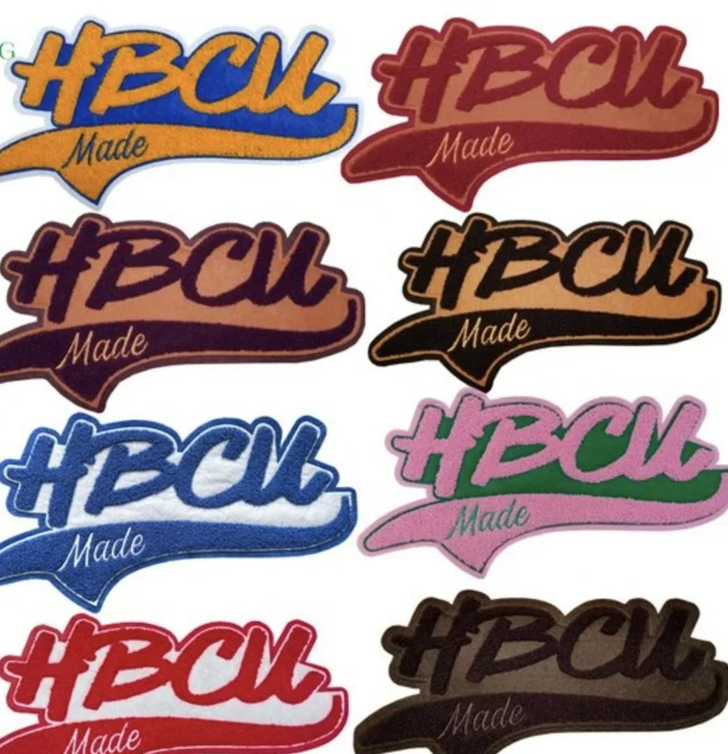 All Groups HBCU Greek Letters Chenille Patches Greek Alphabet Appliqued Patches Heat Applied Fraternity Sorority Iron on Patches