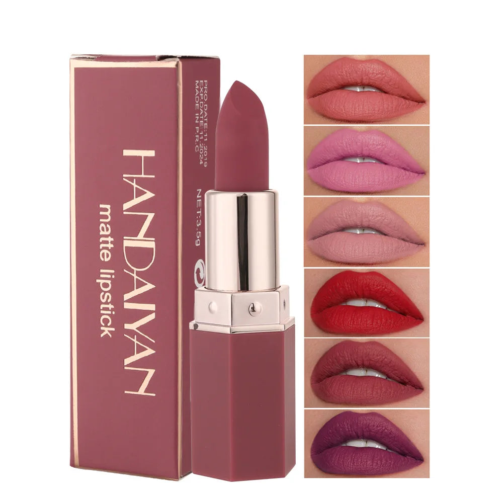 Wholesale Custom Cosmetics China Factory Private Label Matte Lipstick Multi Color Cheap Lipstick