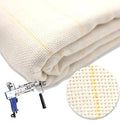 White Embroidery Roll Cotton Poly Carpet Backing Tufting Fabric Primary Monks Tufting Cloth for Tufting Gun Rug
