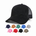 Wholesale Oem Custom Fashion 5 Panel Outdoor Unisex Multicolor Gorras Classic Suede Trucker Hat
