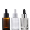 30mL 50mL Blue Green Glass Cosmetic Essence Dropper Bottle Essential Oil Dropper Bottle