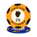 Hot Selling Ept Luxury Colorful 39mm 3.5mm Ceramic Poker Chips 10g Custom Logo JIAYI Brand Premium Casino Party/Poker Club Use