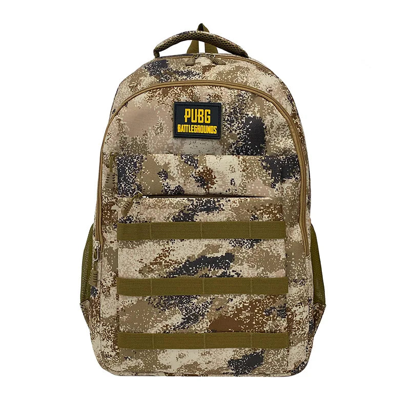Hot Sale Camo Lightweight Waterproof Polyester Fashion Durable Multi-compartment Large Capacity Double Shoulder Zipper Sports