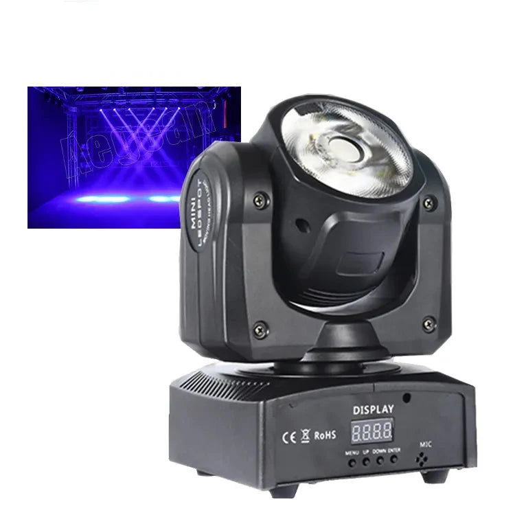 60W Mini Moving Head Light RGBW 4in1 Moving Head Led Beam Light for Night Club