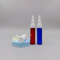 Wholesale 35ml Amber Brown Plastic Nasal Throat Spray Bottle with Long Nozzle Pump for Liquid Medicine
