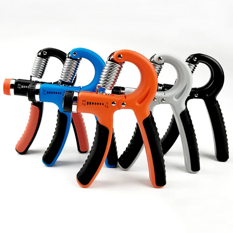 WorthWhile 5-60Kg Gym Fitness Hand Grip Men Adjustable Finger Heavy Exerciser Strength for Muscle Recovery Hand Gripper Trainer