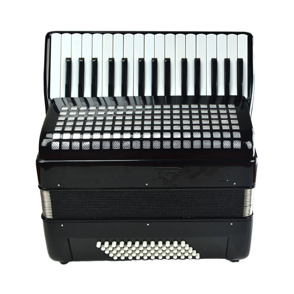 32 Keys 60 Bass Piano Accordion with Adjustable Straps Gig Bag Keyboard Musical Instrument for Kids Beginners Accordion Pianos