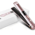 2025 Mini 480 Titanium Ceramic Hair Straightener Cordless LED Display USB Power Source for Home and Hotel Use