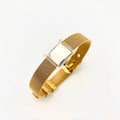 Men's and Women's Comfort Wear Soft Rubber Fashion Bangles Stainless Steel Bar