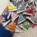 HOT RTS Mini 3.5CM Canvas Small Shoes Salon Doll Cloth Couple Key Chain Shoe Factory Sale Shoes Model