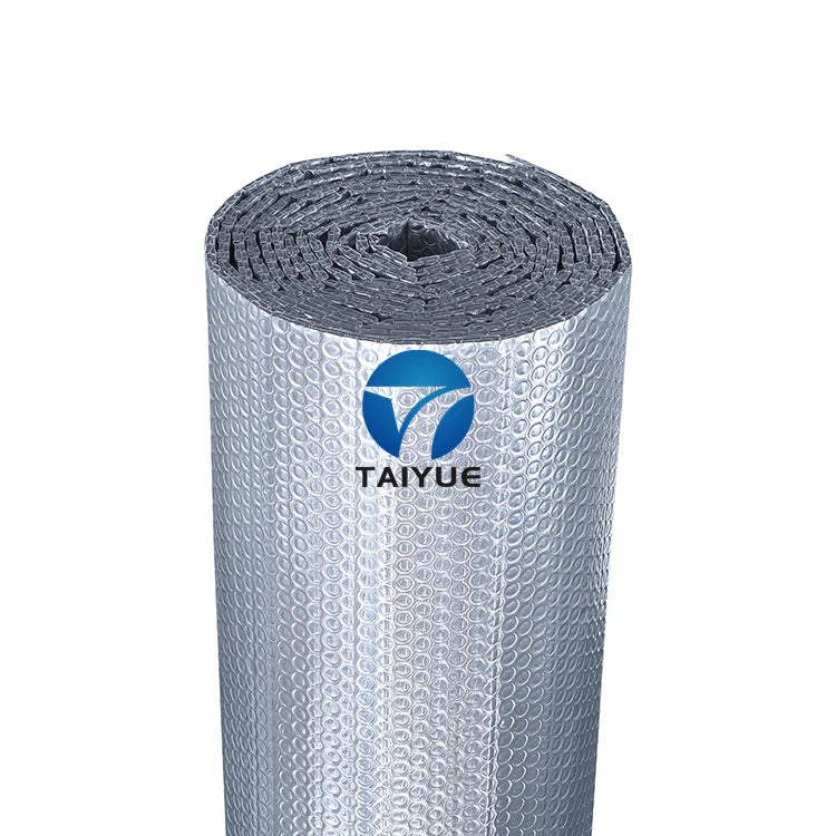 1.2x40m Modern Bubble Aluminized Foil Roof Insulation Heat-Reflective Thermal Insulating Bubble Roll for Warehouses