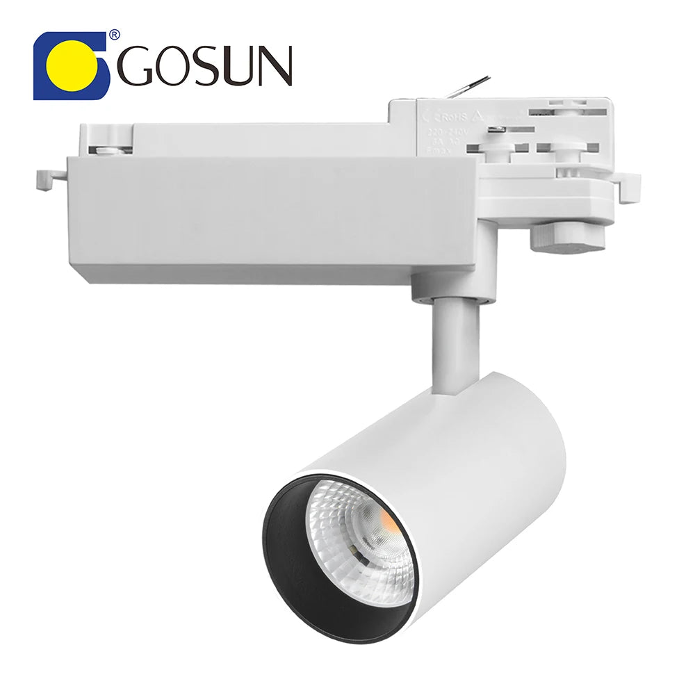 Commercial Aluminum 200-240VAC Adjustable Triac Dimmable Track Light Aluminum Light Guangdong Ceiling Light for Clothing Store