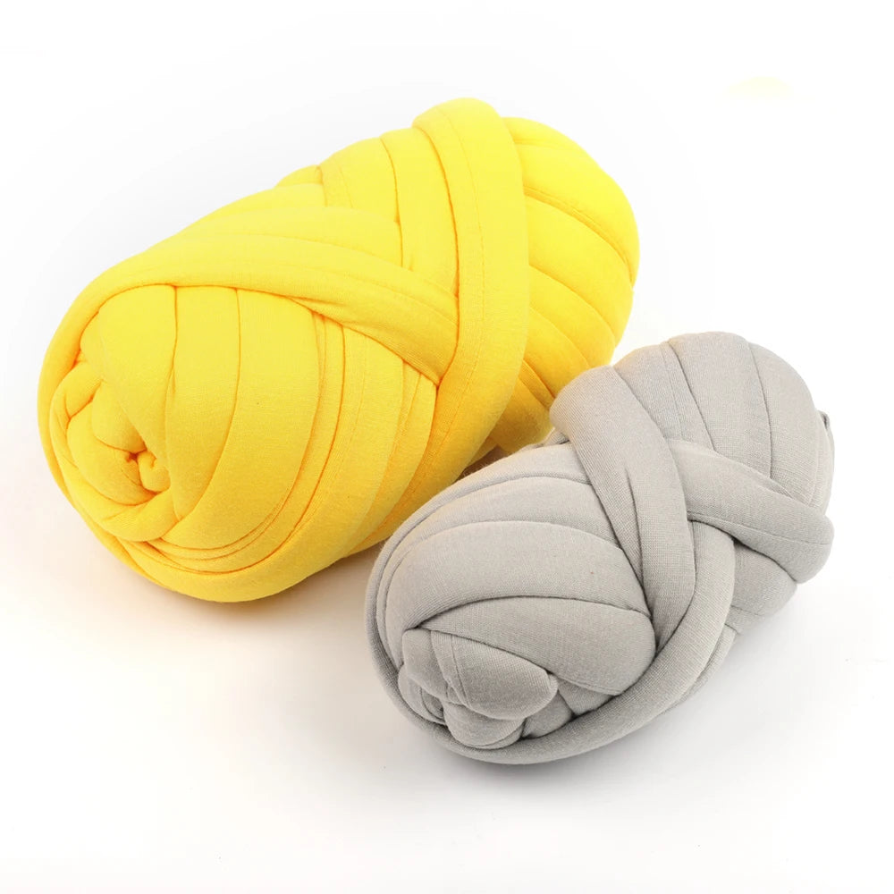 1KG Thick Super Bulky Chunky Yarn for Hand Knitting Crochet Soft Big Cotton DIY Arm Knitting Roving Spinning Yarn for Blanket