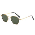 2023 Unique Personal Vintage Polygon Men and Women Sunglasses Metal Frame Irregular Frame Fashion Sunglasses