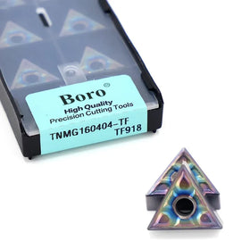 For DESKAR TNMG160404-TF Carbide Insert Lathe Cutter Tool External Turning Tools with CVD Coating OEM Customizable