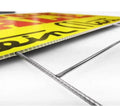 Plastic Sign Board for Yard Fluted Corrugated PP Plastic Hollow Sheets Lawn Signs