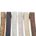Hot Sale 50mm  Web Band Polyester Jacquard Guitar Strap Clothing Ribbon  National Wind Instrument Ribbon