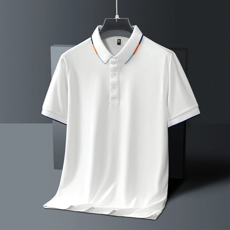 Wholesale Custom Men's and Women's Polo Fashion New Style Spring and Summer Trendy Business Short Sleeved Blank Golf Polo Shirts