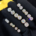 Wholesale Price 1Carat VVS Diamond Moissanite Earrings D Color 925 Sterling Silver Studs for Men and Women