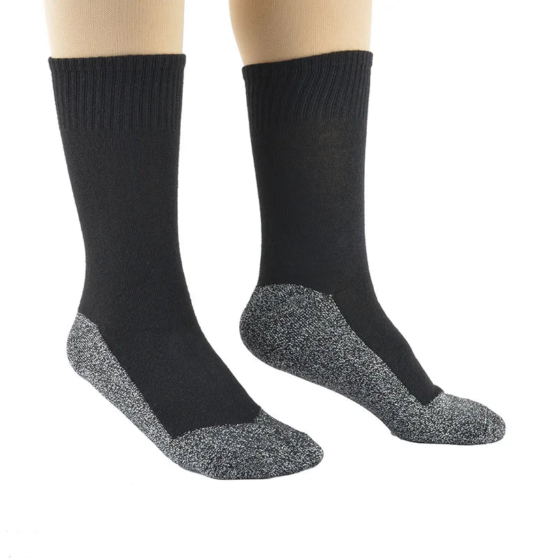 Xianghui New Arrival 35 Degrees Aluminized Fibers Heating Socks Boosting Blood Circulation Basketball