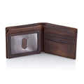 OEM and ODM Vintage Leather Wallet Rfid Cow Leather Minimalist Wallet for Men