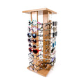 Best Selling Revolving Wooden Desktop Eyewear Rack Sunglass Shelf Display for Eyeglasses