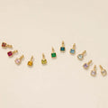 Wholesale Handmade Stainless Steel Children's Birthday Animal-Shaped Trendy 18K Gold Plated Pendant Charm