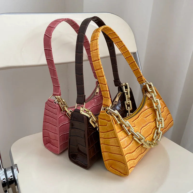 Cheap Women's Handbags 11 Colors Casual Shoulder Armpit Tote Bags Women Handbags