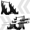 4-Layer Acrylic Lightsaber Display Stand Convenient Detachable Frame for Display Racks Carton Packed Sword Holder