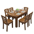 Simple Design Dining Sets Furniture Country Style White Dining Room Sets Wooden 4 Seater Table Dining Room Set