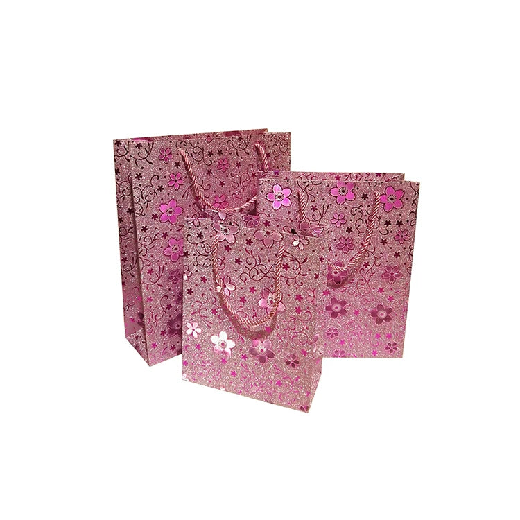Coated Square Paperboard Bag Magnetic Closure Recycled Materials Jewelry Flowers Clothing Shoes Packaging Elegant Ribbon-Gift