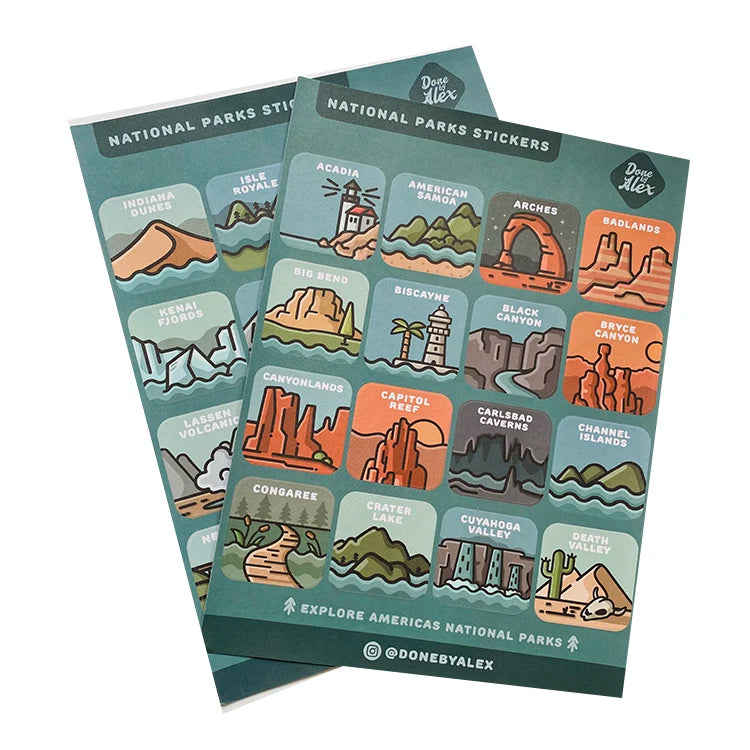Custom A5 Happy Planner Sticker Sheets for Weekly Daily