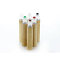 HZ HZ Factory Direct Supply Essential Oil Bamboo Roller Bottle Roll on Bottle10ml Sh Glass Bottles Korean Skin Care k Beauty