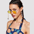Wholesale OEM Brand Classic Ladies Metal Fashionable Sunglasses Lanyard Rope Accessory Halter Chain for Eyeglasses Model SMC3334