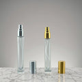 Wholesale 10ml Glass Perfume Bottle 13mm Screw Square Cylindrical Glass Bottle Perfume Essential Oil Water Packaging