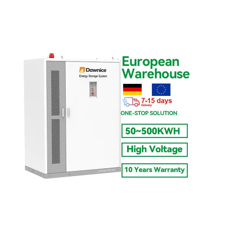 Dawnice 350kwh 400kwh 450kwh Energy Storage System Hv Lithium Battery Industrial and Commercial Energy