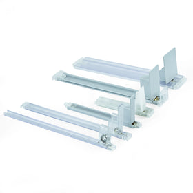 Drink Pusher Bottle Organizer Gravity Feed Roller Slides Shelf Pusher System for Refrigerator Shelf Glides Supermarket Shelves