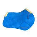 Manufacturer Wholesale Horse Dressage Equestrian Equine Big Size 105 X 65 CM Custom Satin Flower Printed Horse Saddle Pad