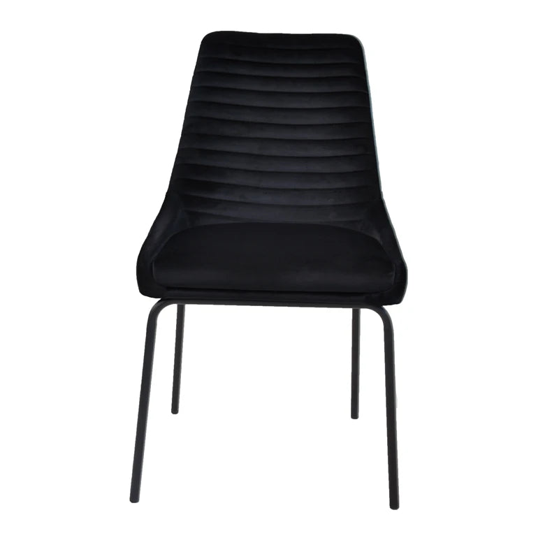 Y1977-2 LIXIN Back Dinning Chair Black Furniture Newest Wooden Legs Chairs Dining Chair