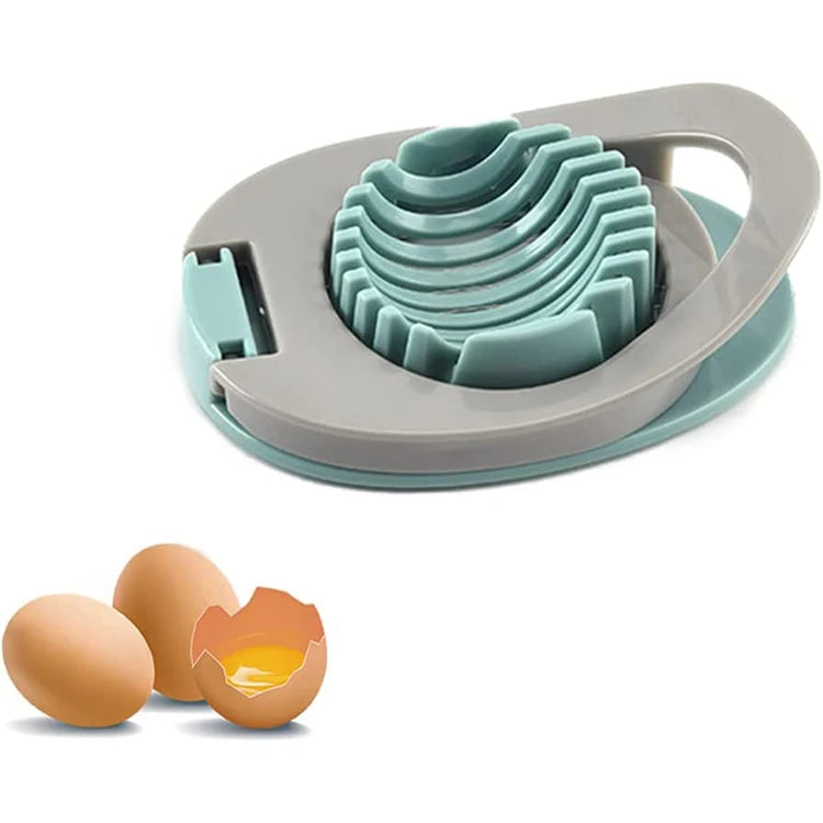 Multi-function Egg Cutter Plastic Egg Slicer Separator Creative Egg Slicer Kitchen Gadget