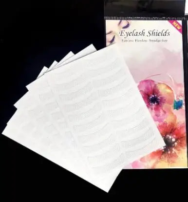 Under Eye Pads Stickers Patches Disposable Private Label Non-Woven Eyelash Sticker for Eyelash Extensions Eyelash Shields