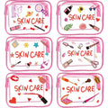 Outdoor Household Miscellaneous Storage Waterproof PVC Transparent Makeup Bag Stylish Letter Beach Travel Storage Case for Girl