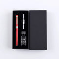 Luxury High Quality Etching Metal Fountain  Pen with Pen Box Set Business Gift Set Promotional Fountain Pen Kit