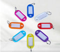 Manufacturers Transparent Candy Color PP Plastic Cartoon Anime Design Custom Logo Keychain Luggage Tag-Waterproof Lightweight