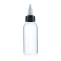 Quick Shipping MOQ 100 Pcs Plastic Squeeze Bottle 50ml Oil Ink Pigment PET Dropper Bottle 60ml with Twist Open Cap  Wholesale